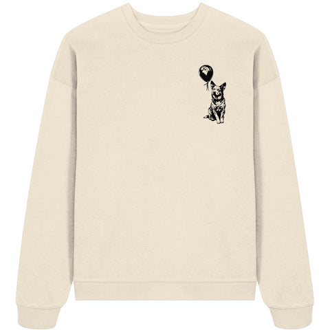 Ballon Australian Cattle Dog - Organic Oversize Sweatshirt