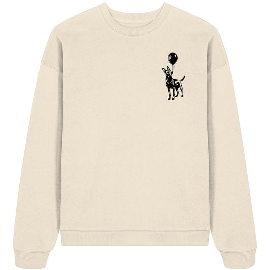 Ballon Holländischer Schäferhund - Organic Oversize Sweatshirt