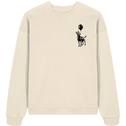 Ballon Holländischer Schäferhund - Organic Oversize Sweatshirt