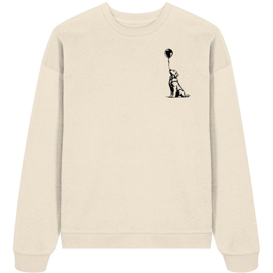 Ballon Golden Retriever - Organic Oversize Sweatshirt