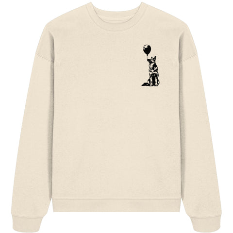 Ballon Deutscher Schäferhund - Organic Oversize Sweatshirt