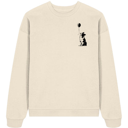 Ballon Border Collie - Organic Oversize Sweatshirt