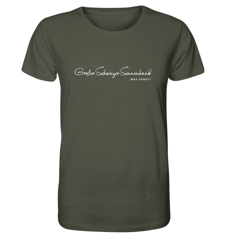 Was sonst? Großer Schweizer Sennenhund - Organic Shirt