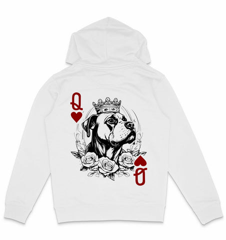 Herzkönigin American Staffordshire Terrier - Organic Hoodie - Multitalenty