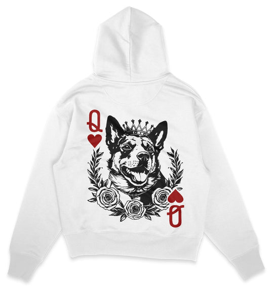 Herzkönigin Australian Cattle Dog - Organic Oversize Hoodie - Multitalenty