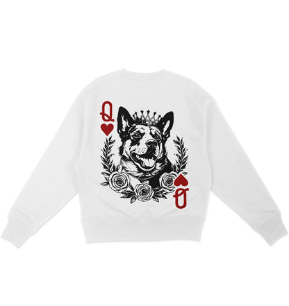 Herzkönigin Australian Cattle Dog - Organic Oversize Sweatshirt - Multitalenty