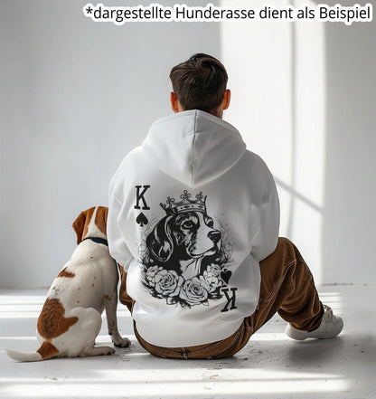 Herzkönigin Australian Shepherd - Organic Oversize Hoodie - Multitalenty