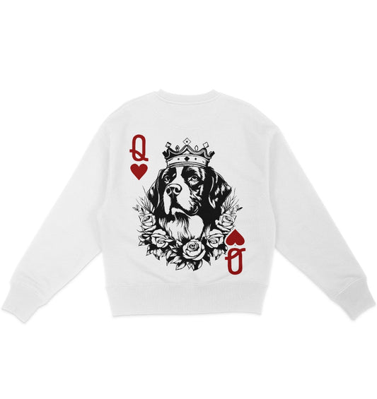 Herzkönigin Berner Sennenhund - Organic Oversize Sweatshirt - Multitalenty