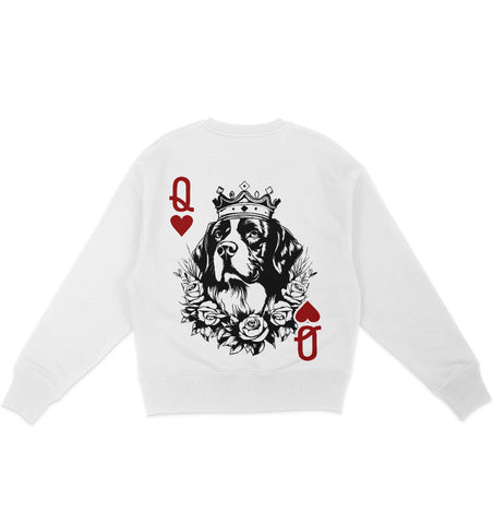 Herzkönigin Berner Sennenhund - Organic Oversize Sweatshirt - Multitalenty