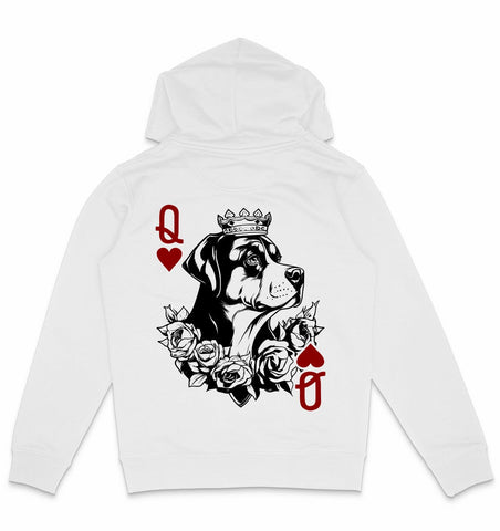 Herzkönigin Großer Schweizer Sennenhund - Organic Hoodie - Multitalenty