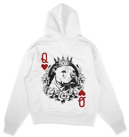 Herzkönigin Staffordshire Bullterrier - Organic Oversize Hoodie - Multitalenty