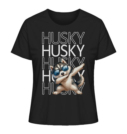 Husky Dab - Ladies Organic Shirt - Multitalenty