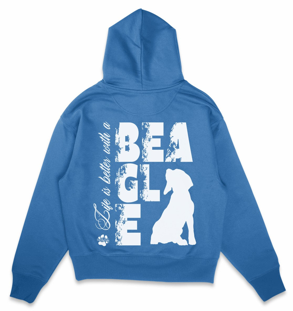 Life is better with a Beagle - Organic Oversize Hoodie