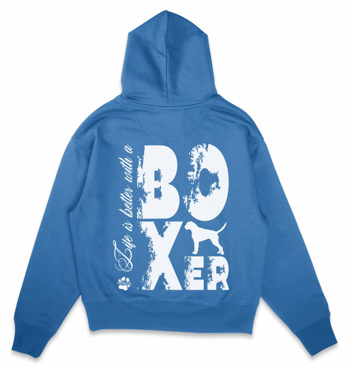 Life is better with a Boxer - Organic Oversize Hoodie