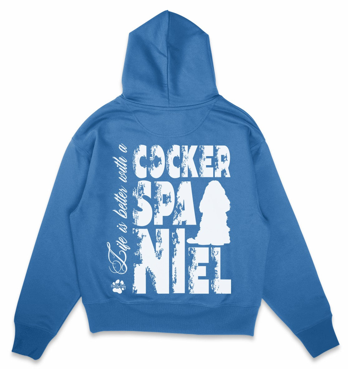 Life is better with a Cocker Spaniel - Organic Oversize Hoodie