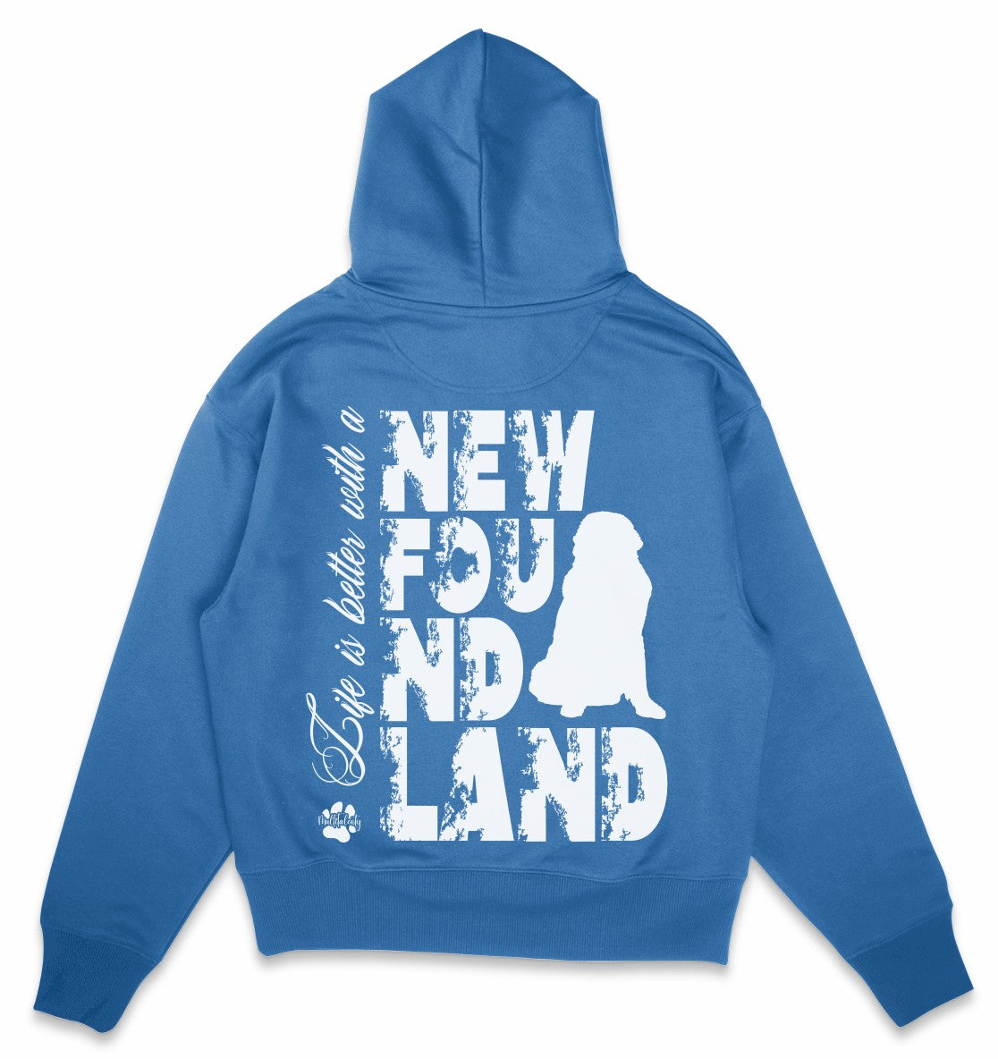 Life is better with a Newfoundland - Organic Oversize Hoodie