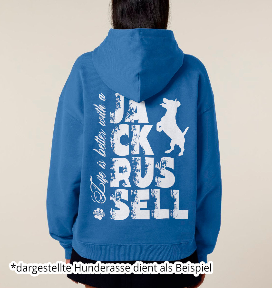 Life is better with a German Shepherd - Organic Oversize Hoodie