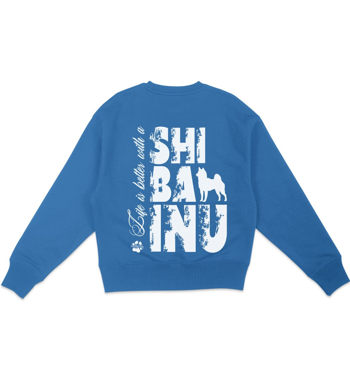 Life is better with a Shiba Inu - Organic Oversize Sweatshirt