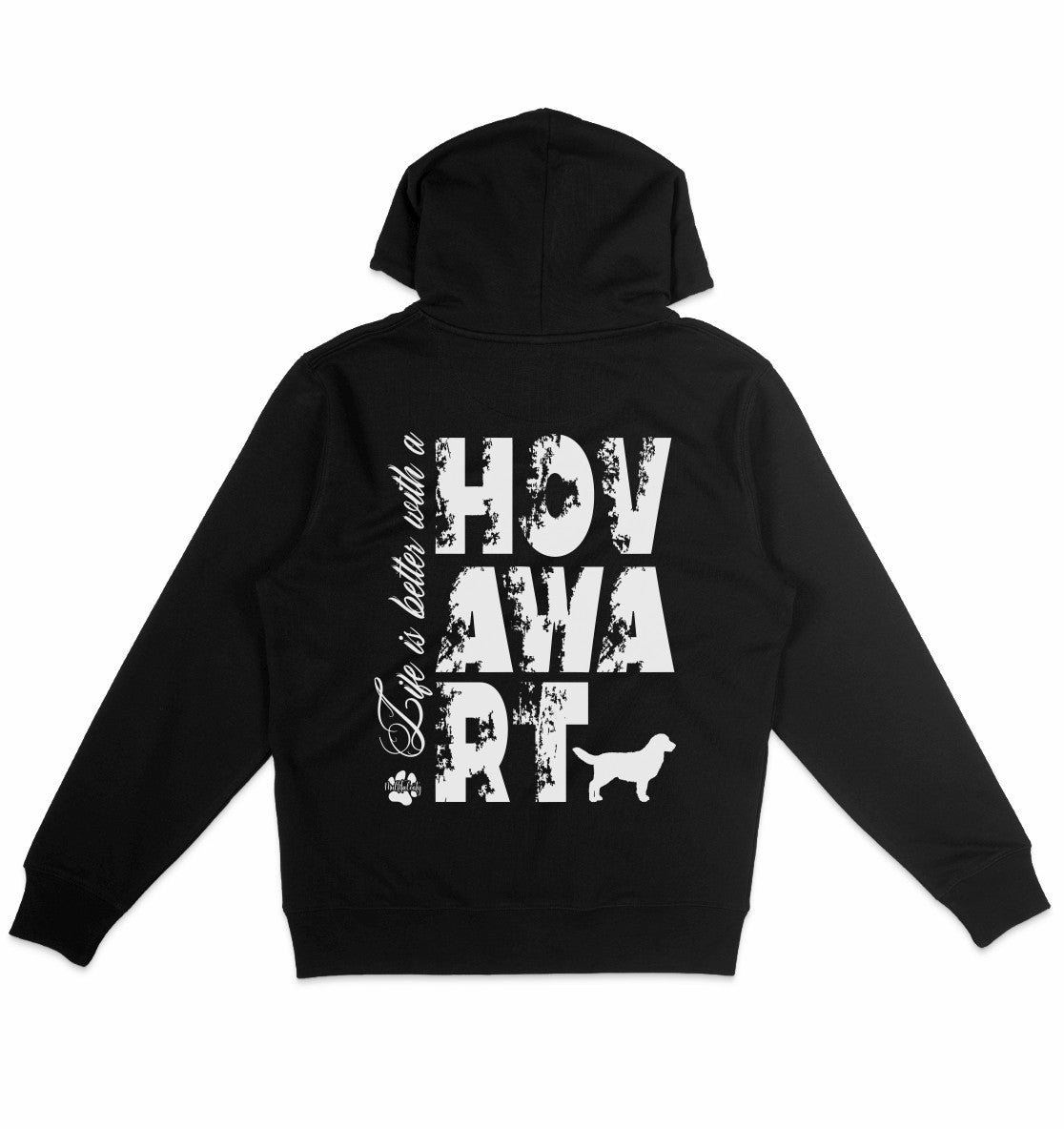 Life is better with a Hovawart - Organic Hoodie - Multitalenty