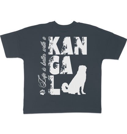 Life is better with a Kangal - Organic Oversize Shirt - Multitalenty