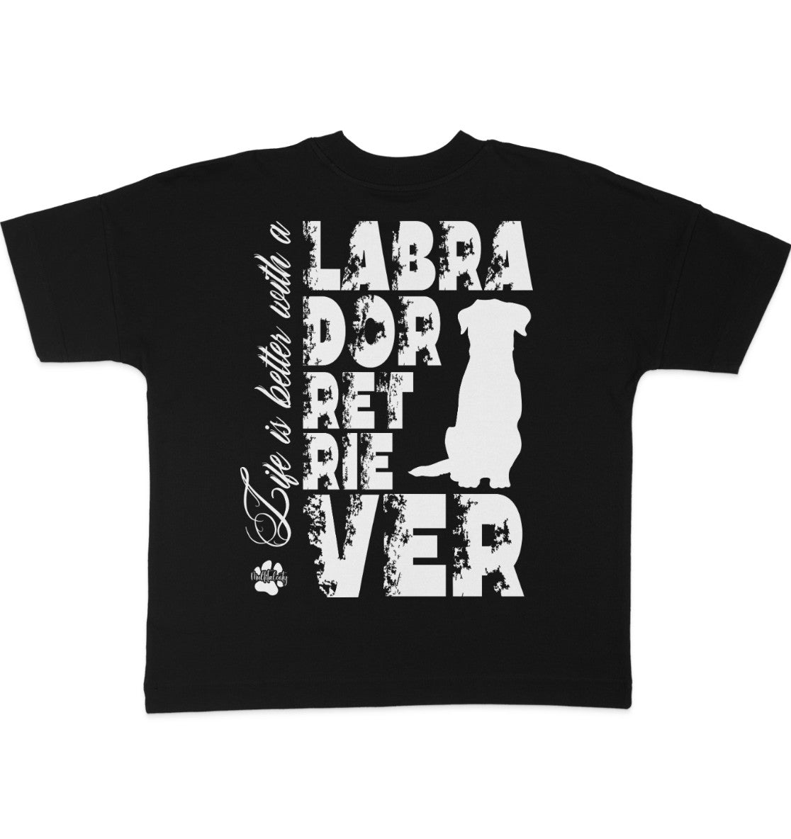 Life is better with a Labrador Retriever - Organic Oversize Shirt - Multitalenty