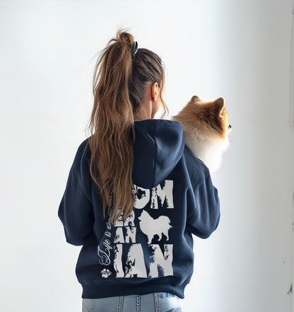 Life is better with a Pomeranian - Organic Oversize Hoodie - Multitalenty