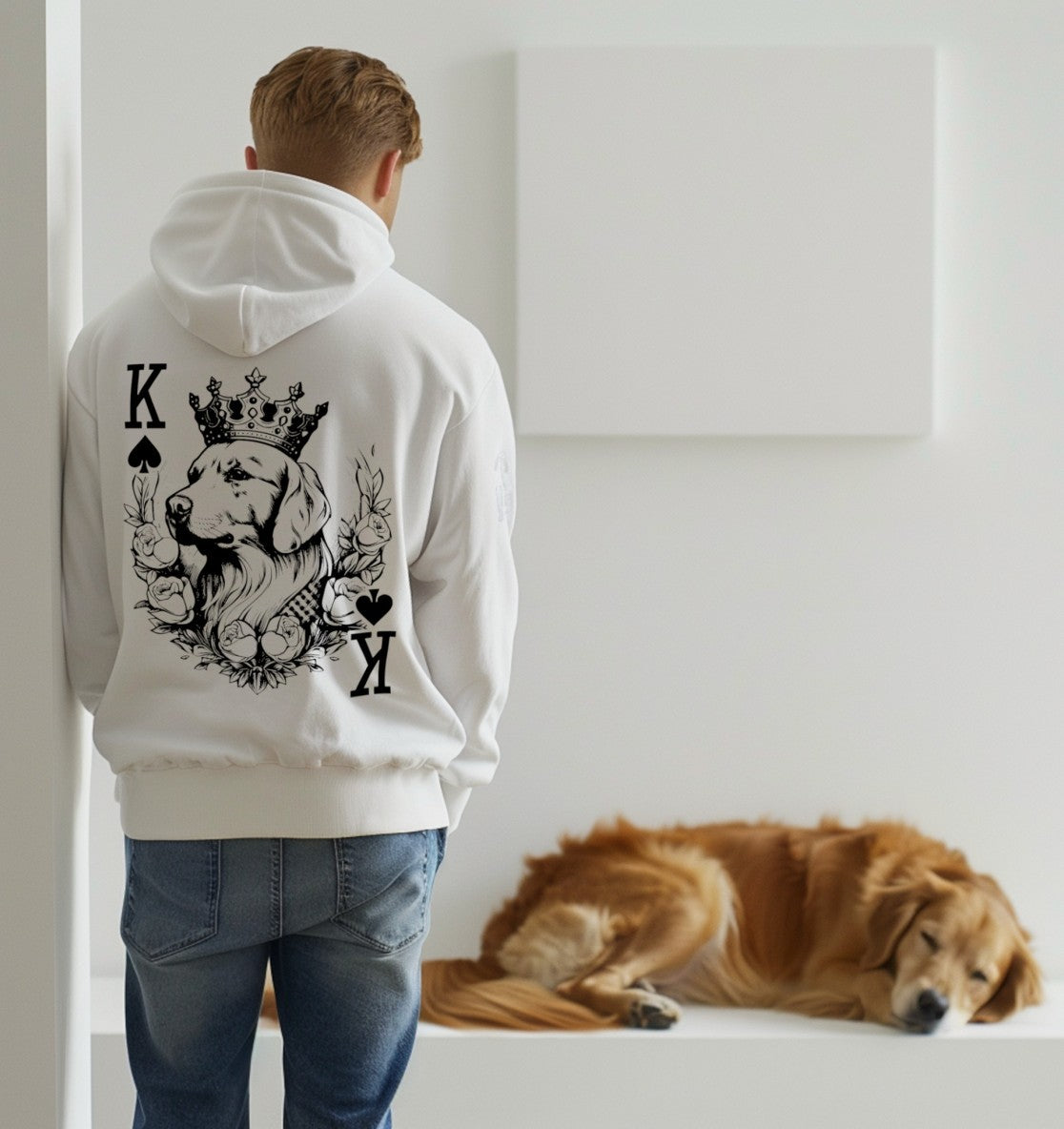 Pikkönig Golden Retriever - Organic Hoodie