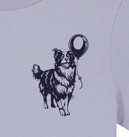 Ballon Australian Shepherd - Ladies Organic Shirt