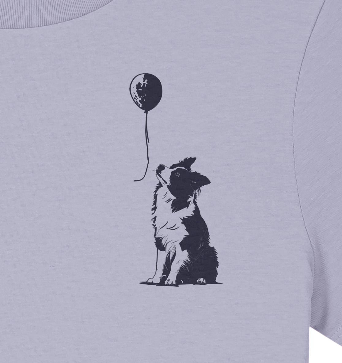 Ballon Border Collie - Ladies Organic Shirt