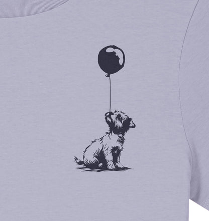 Ballon Border Terrier - Ladies Organic Shirt