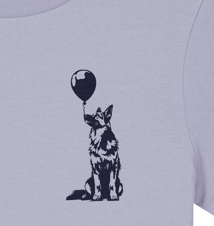 Ballon Deutscher Schäferhund - Ladies Organic Shirt