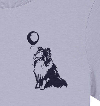 Ballon Shetland Sheepdog - Ladies Organic Shirt