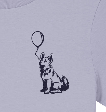 Ballon Weißer Schäferhund - Ladies Organic Shirt