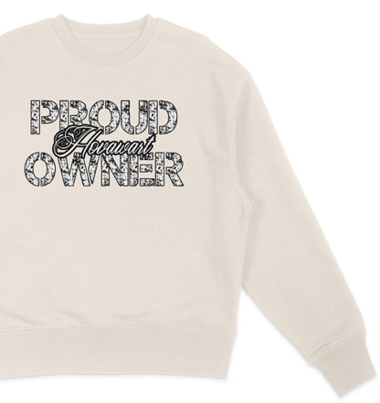 Proud Hovawart Owner – Organic Oversize Sweatshirt