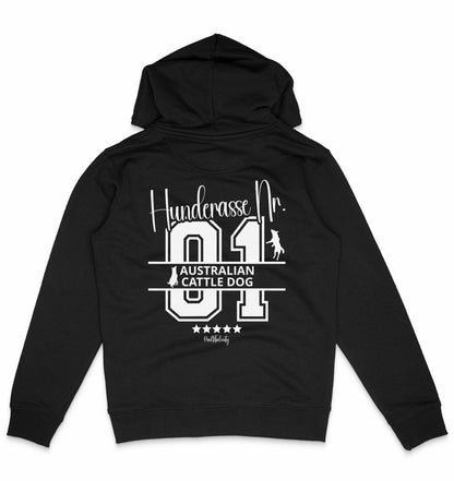 Nr. 01 Australian Cattle Dog - Organic Hoodie - Multitalenty