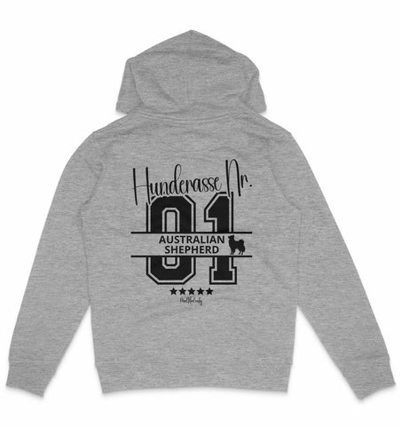 Nr. 01 Australian Shepherd - Organic Hoodie - Multitalenty