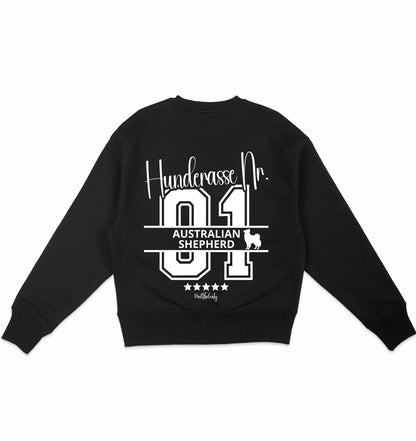 Nr. 01 Australian Shepherd - Organic Oversize Sweatshirt - Multitalenty