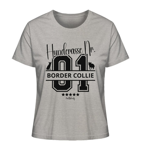 Nr. 01 Border Collie - Ladies Organic Shirt - Multitalenty