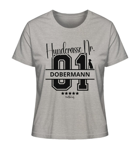 Nr. 01 Dobermann - Ladies Organic Shirt - Multitalenty