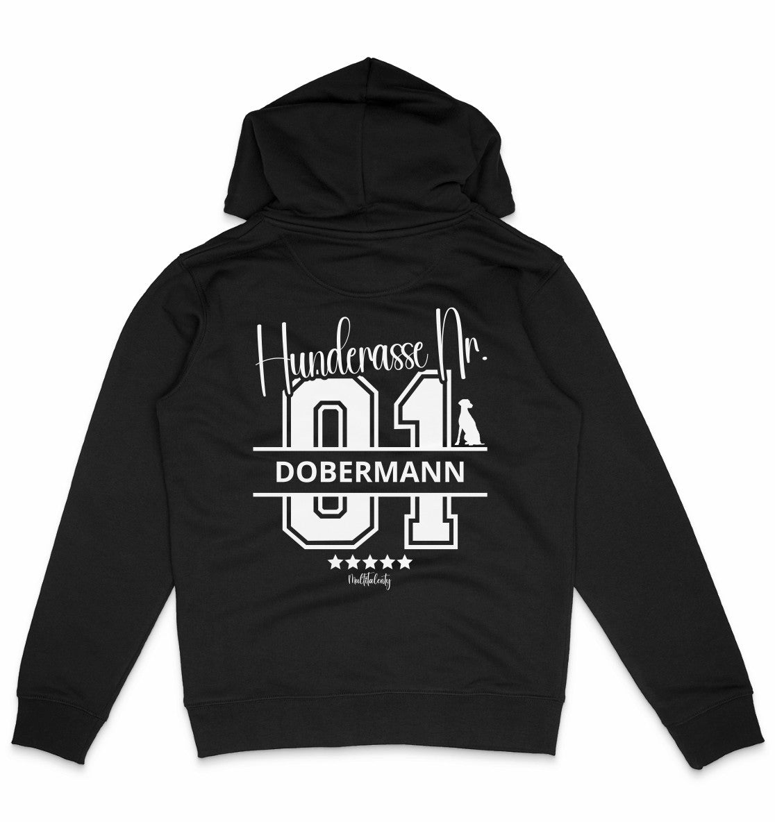 Nr. 01 Dobermann - Organic Hoodie - Multitalenty