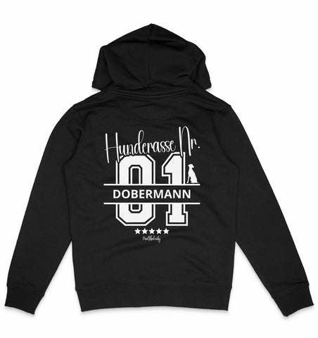 Nr. 01 Dobermann - Organic Hoodie - Multitalenty