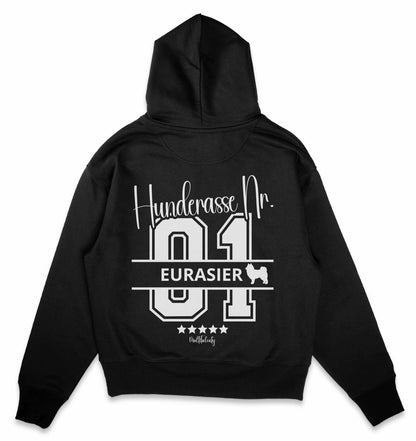 Nr. 01 Eurasier - Organic Oversize Hoodie - Multitalenty