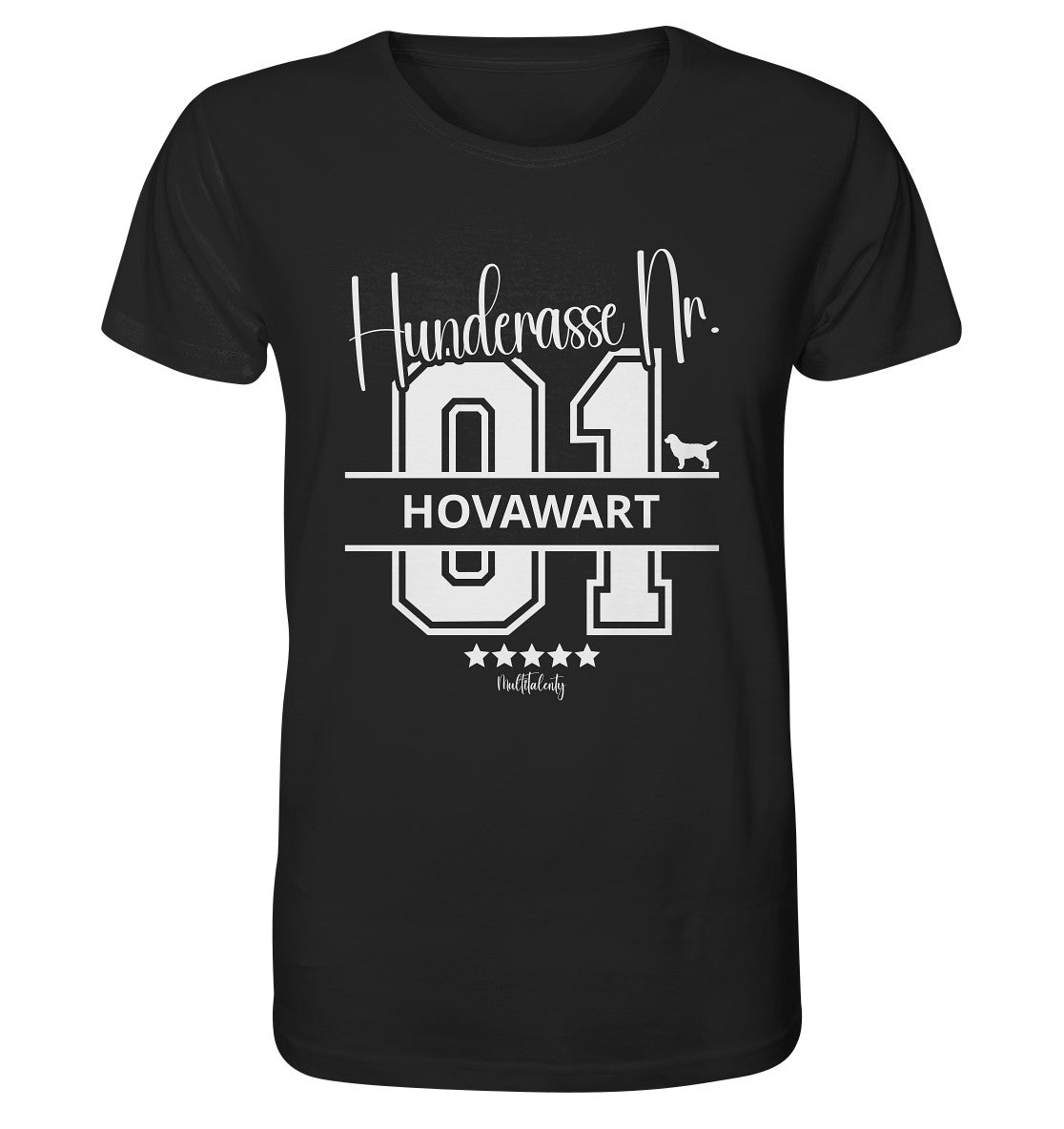 Nr. 01 Hovawart - Organic Shirt - Multitalenty