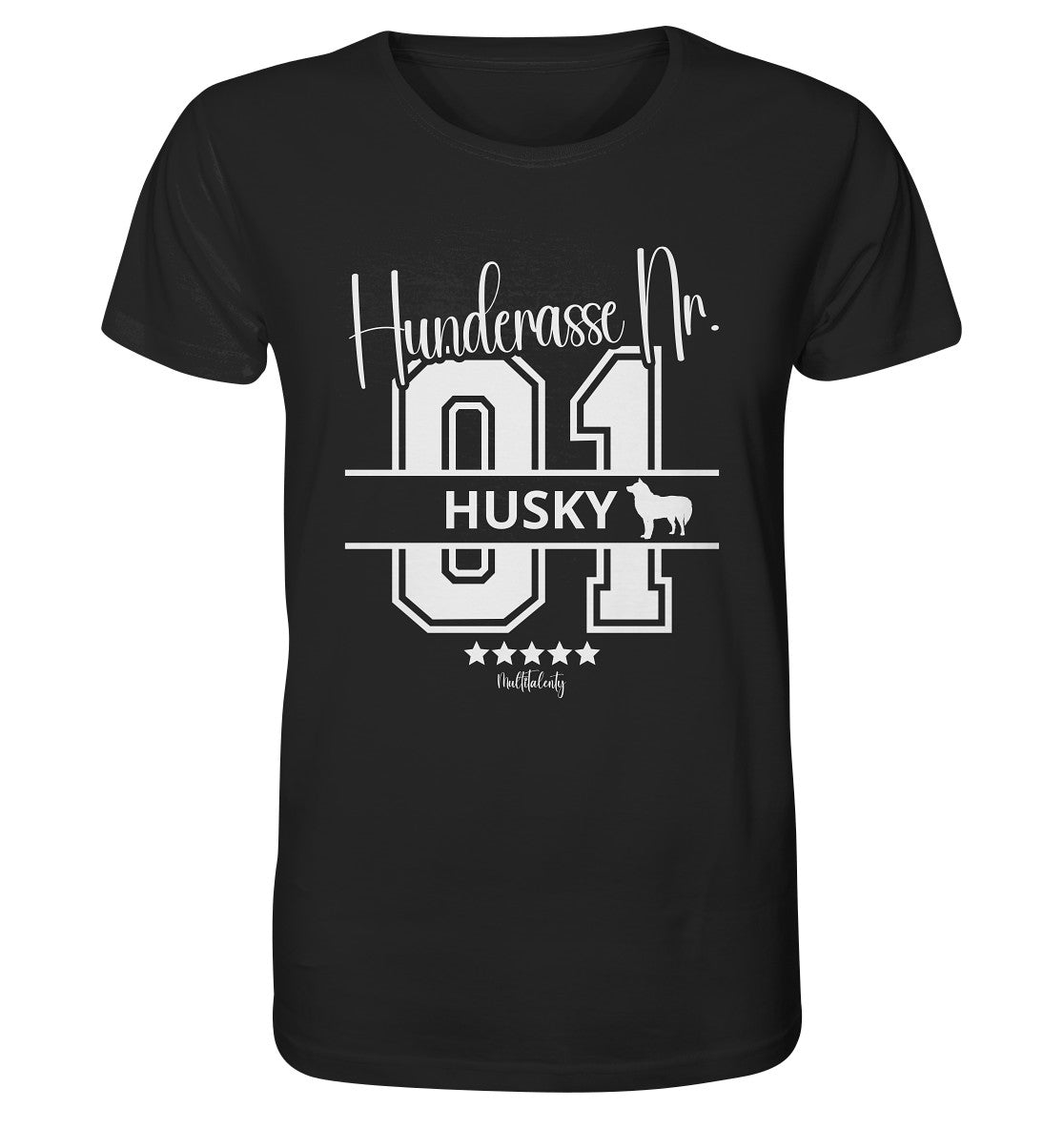 Nr. 01 Husky - Organic Shirt - Multitalenty