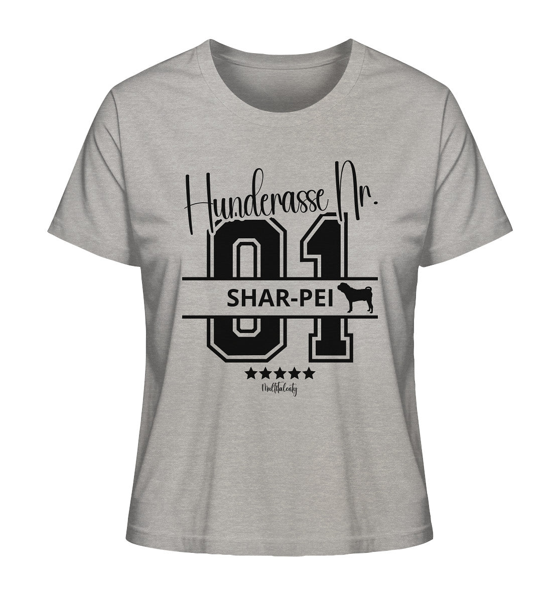 Nr. 01 Shar - Pei - Ladies Organic Shirt - Multitalenty