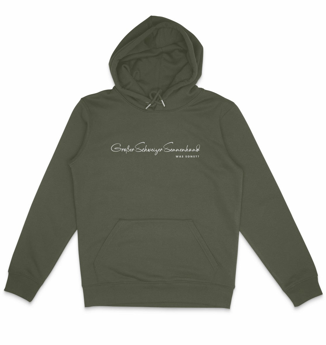 Was sonst? Großer Schweizer Sennenhund - Organic Hoodie