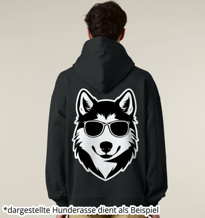 B&W Australian Shepherd - Organic Oversize Hoodie