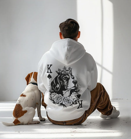 Pikkönig Beagle - Organic Oversize Hoodie - Multitalenty