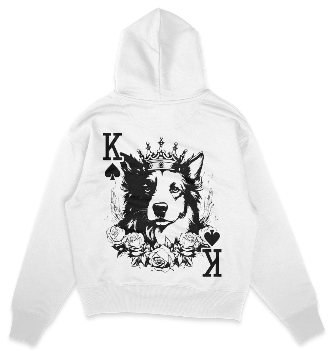 Pikkönig Border Collie - Organic Oversize Hoodie - Multitalenty