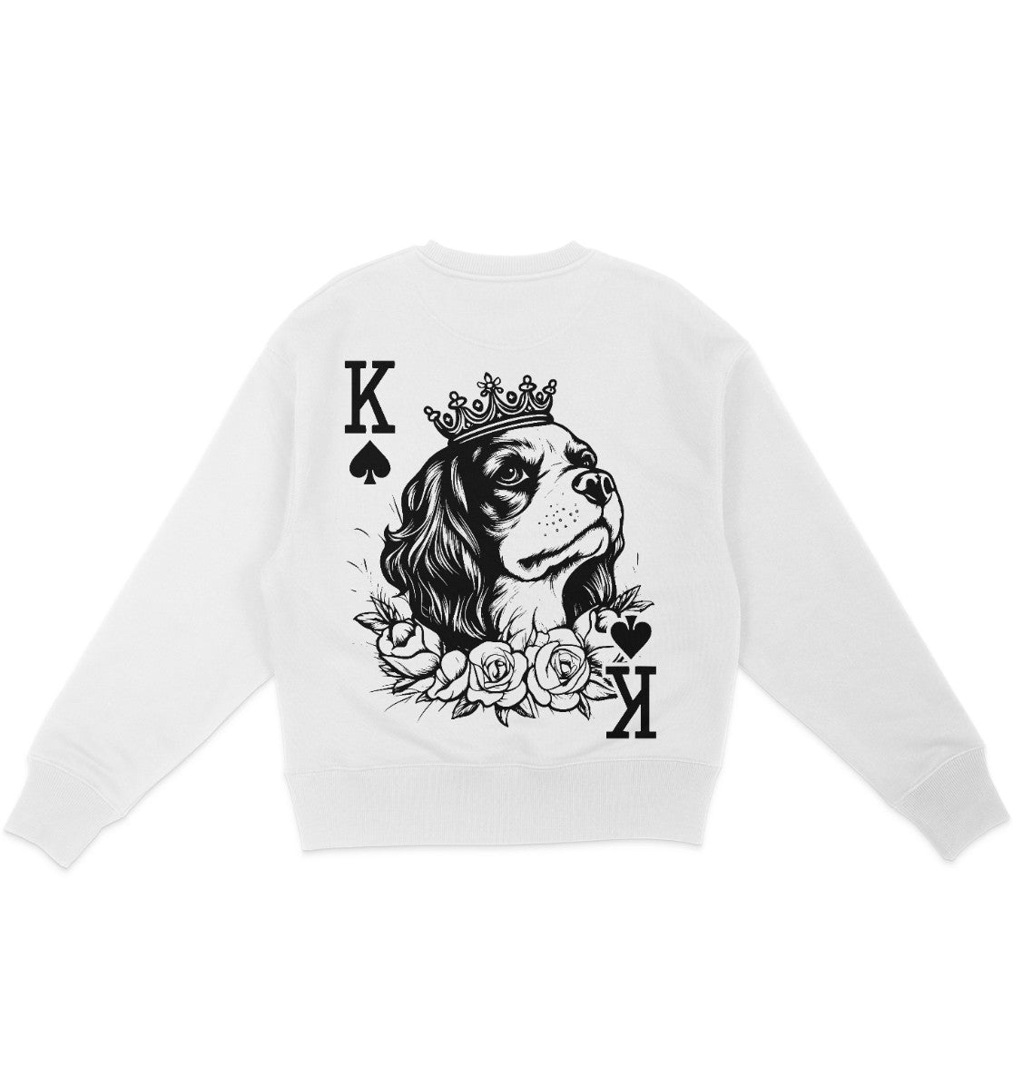 Pikkönig Cavalier King Charles Spaniel - Organic Oversize Sweatshirt - Multitalenty